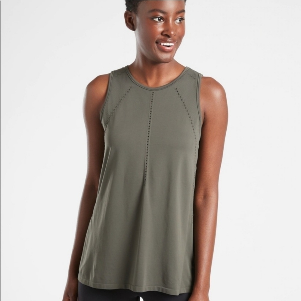 Athleta Women's Foothill Split Back Sleeveless Ta… - image 1